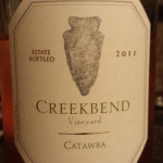 Wine Of The Week: Creekbend Catawba